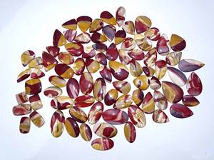 Piedras preciosas Cabujón natural Fabricación de joyas Piedra preciosa mookaita natural en gemas a granel a precios de fábrica del exportador indio - Product Image 4