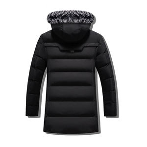 Parka de Invierno de Alta Calidad para Hombre, Cortavientos, Informal, Grosor Estándar, Largo Regular, Lona, Transpirable, Secado Rápido - Product Image 2