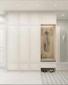 Home Furniture French Style Wood <b>Cabinet</b> Combo with Waterproof <b>Shoes</b> Storage & Wardrobes 5-Year Warranty Vietnam - Product Image 6