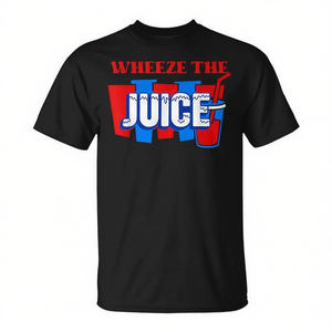 T-shirt da donna con umorismo retrò anni '90, citazione del film Wheeze Juice, magliette grafiche promozionali - Product Image 2