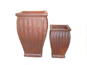 Macetas y Jardineras Redondas Hechas a Mano de Alta Calidad para Exteriores, de Arcilla/Cerámica Negra, con Orificio de Drenaje para Suministros de Jardín y Hogar - Product Image 4