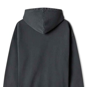 Sweat à capuche zippé pour hommes, poids lourd, avec logo personnalisé du service OEM Sweat à capuche épais en coton polaire à fermeture éclair pour temps froid pour hommes à vendre - Product Image 2