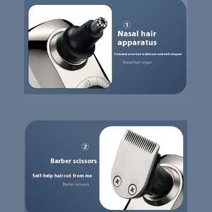 Rasoir Électrique à Lames Flottantes 9D, Rechargeable Sans Fil, Affichage LED, pour Rasage Corporel Humide/Sec, Certifié IPX7 - Product Image 3