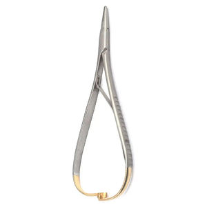 ที่จับเข็มแบบกลม ทำจากไทเทเนียม/ไทเทเนียม สำหรับศัลยกรรมประสาท ที่จับเข็มขนาดเล็ก - Product Image 2