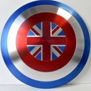 Nouveau Halloween Marvel Captain Carter Shield Avengers Metal Prop Limited Captain Carter Shield Metal Prop Doctor - Product Image 2
