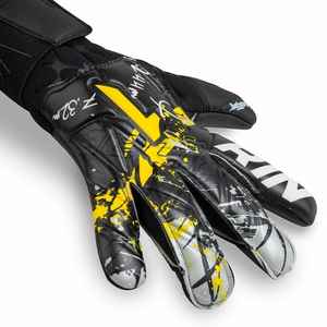 Guantes de Portero de Cuero Premium Personalizables Ajuste Personalizado Venta al por mayor Fútbol Latex Grip - Product Image 2