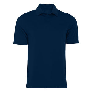 Polo classique à col montant en polyester T-shirts unis vierges pour hommes T-shirt polo en coton bleu marine pakistanais vente en gros - Product Image 2
