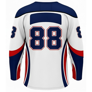 Jersey de Hockey sobre Hielo Personalizado por Sublimación de Alta Calidad 2026 con Tela Transpirable, Color y Logotipo Personalizados - Product Image 3