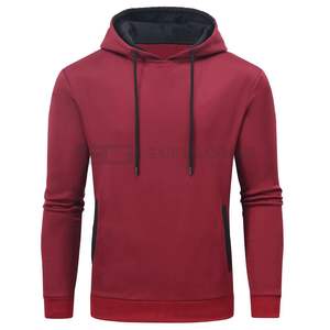 Sudaderas con capucha para hombre de alta calidad, 100% poliéster, talla grande, logotipo personalizado, impresión Digital, sudaderas con capucha de temporada de invierno, fabricante - Product Image 1