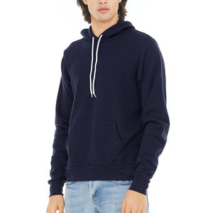 Bella + toile sweat à capuche unisexe pour hommes coupe régulière impression de Logo personnalisé mode de rue printemps lourd 100% coton polaire poche à capuche - Product Image 1