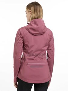 Top al por mayor de las mujeres ecuestres prendas de vestir exteriores impermeable transpirable tejido elástico de corte ergonómico prima chaqueta de equitación - Product Image 2