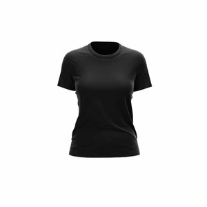 Venta al por mayor de peso pesado de gran tamaño de impresión personalizada de alta calidad 100% algodón camisetas en blanco de las mujeres camiseta unisex de Bangladesh - Product Image 2