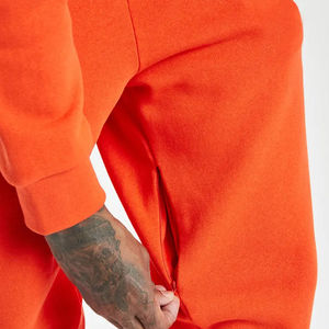 Pantalon de survêtement ajusté en maille 100 % polyester à séchage rapide, style vintage, personnalisable, pour homme, collection 2025 – Ensemble deux pièces vierge pour équipe de sport (ODM) - Product Image 2