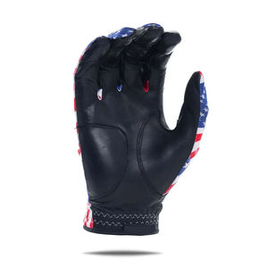Gants de golf en cuir véritable pour hommes, best-sellers, avec logo personnalisé, imperméables et anti-UV, tissu respirant pour le sport - Product Image 2