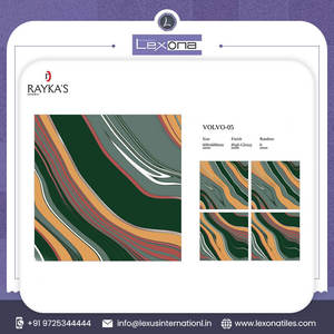 Azulejo de pared Interior rústico moderno de alta calidad, acabado pulido brillante, azulejo de porcelana de 5mm de espesor para pisos interiores de hoteles - Product Image 3