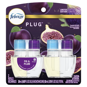 Febreze <b>Plug</b> Refills, Fig & Plum Limited Edition, 2 <b>Plug</b> Refills, 0.87 fl oz Each - Product Image 2