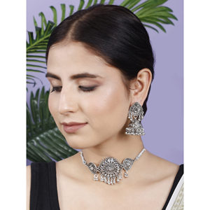 GS Vintage White Flower Round Choker Stylish <b>Wedding</b> <b>Accessory</b> - Product Image 3