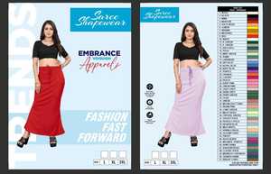 Coupe et couture tout au long de la journée Extension de la hauteur Premium confortable pour les femmes Jupe Saree façonnage Jupon Shapewear de IndianBoutique - Product Image 3