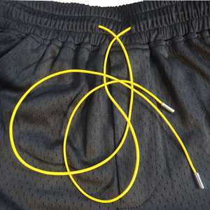 2025 pantalones cortos para correr transpirables de lujo con logotipo personalizado nuevos pantalones cortos para correr en el gimnasio para hombres de talla grande - Product Image 6