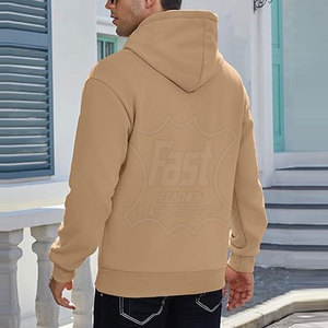 เสื้อฮู้ดดี้ดีไซน์ใหม่ล่าสุด ไซส์ใหญ่ สวมใส่สบาย น้ำหนักเบา ผ้าฝ้าย 100% ทรงหลวม แขนยาว  ขั้นต่ำในการสั่งซื้อน้อย - Product Image 2