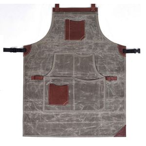 Delantal de soldadura de piel de vaca de tela suave sublimación ODM OEM de fabricación Premium hecho a medida al por mayor construcción de cuero resistente - Product Image 5