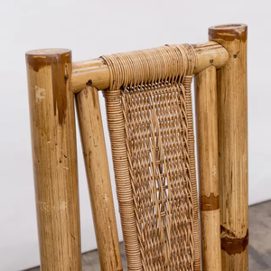 Vente en gros de chaises d'appoint en bambou écologiques faites à la main mobilier d'extérieur Midcentury d'usine vietnamienne bon prix - Product Image 2