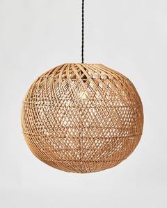 Nuevo artículo, pantalla de ratán Natural tejida de estilo moderno, al por mayor luz colgante de ratán, decoración interior y exterior de Vietnam - Product Image 2