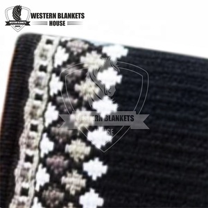 Fieltro de neopreno occidental personalizable de alta calidad y almohadillas para SILLÍN de cuero espectáculos de equitación rellenos de lana - Product Image 3