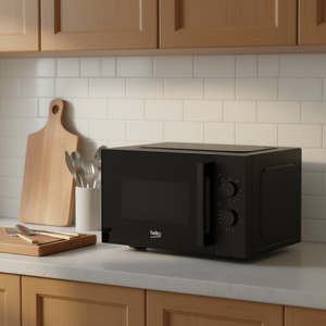 Horno Microondas Negro con Grill de 800W y 23 Litros de Capacidad, Modelo MGF23300B2 - Product Image 3