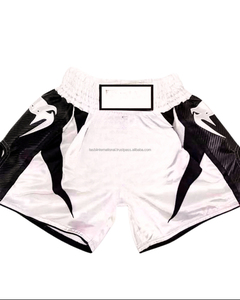Pantalones Cortos de Artes Marciales Duraderos con Patrón Sólido, Ligeros, Elásticos, de Secado Rápido y con Tecnología de Detección de Agujas - Product Image 3