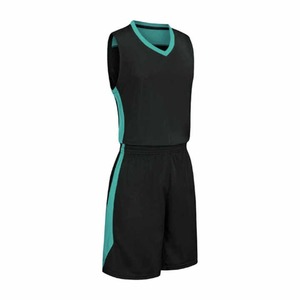Maillot de basket-ball de haute qualité avec broderie réversible en maille pour équipes personnalisé pour hommes - Product Image 3