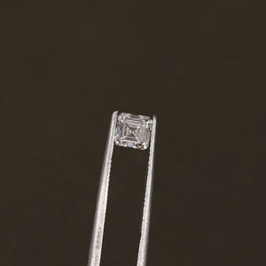 0.95 Carat Asscher Cut Lab Grown Diamond CVD EF Color Loose Stone pour la fabrication de bijoux certifié IGI - Product Image 4