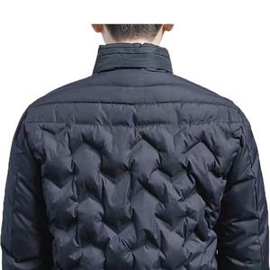 Veste matelassée coupe-vent tendance, randonnée en plein air, coton, travail, veste matelassée pour hommes, hiver - Product Image 5