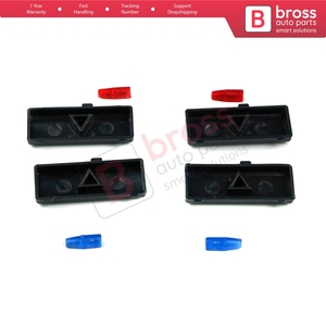 ชุดฝาครอบปุ่มควบคุมอุณหภูมิแอร์ BDP88-13 4 ชิ้น สำหรับ X5 E53 ปี 2000-2006 และ 5 Series E39 ปี 1996-2002 - Product Image 3