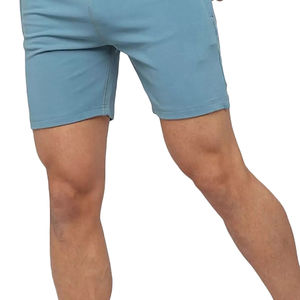 2025 Dernière conception Shorts décontractés pour hommes Bermudes à séchage rapide Shorts tricotés de haute qualité couleur unie en gros - Product Image 3