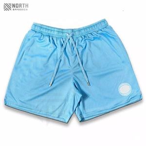 กางเกงวิ่งขาสั้นผู้ชายผ้าโพลีเอสเตอร์แห้งเร็วกางเกงลำลองเล่นกีฬาออกกำลังกายระบายอากาศได้ดี - Product Image 3