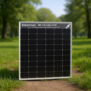 Panneau solaire monocristallin demi-cellule sans cadre Solarman SM-310-60M 415W noir - Product Image 3