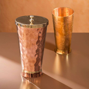 Vaso de Cobre Ayurvédico Desechable de Alta Demanda, Purificador Natural, Ecológico, para el Bienestar Diario, para Exportación - Product Image 3