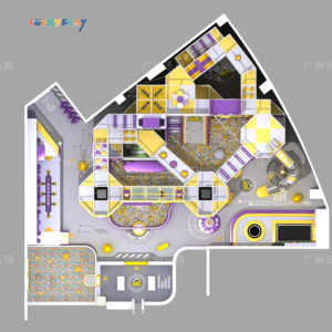 2025 nouveau Design derniers jeux pour enfants à thème aire de jeu douce enfants aire de jeux intérieure équipement aire de jeux douce - Product Image 1