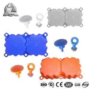 Kits de plate-forme d'eau standard Pontons flottants modulaires <span class=keywords><strong>en</strong></span> plastique Bateaux de <span class=keywords><strong>ponton</strong></span> de mer à vendre - Product Image 3