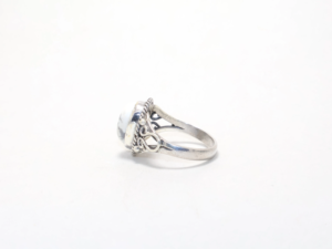 High Quality Silver Howlite <b>Rings</b> for Women <b>Statement</b> <b>Ring</b> 925 Sterling Silver Daily Wear Jewelry for Her for Party Occasions - Product Image 4