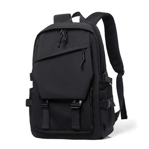 <b>Cute</b> Fruit Snail Minimalist Gray PU Softback Backpack 18 In 20-39L Zipper Closure Unisex Travel Daypack - Product Image 3