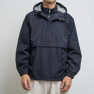 Coupe-vent léger à séchage rapide pour hommes Veste de pluie imperméable avec capuche pour la randonnée Respirant et fermeture à glissière Épaisseur fine - Product Image 6