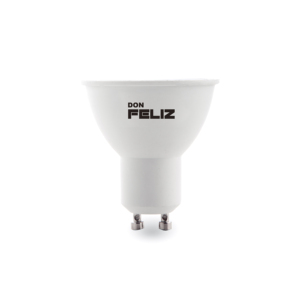 Bombilla foco Led GU10 esmerilada 3W/5W/7W, luz amarilla/cálida 3000k, paquete de 6 unidades - Product Image 1