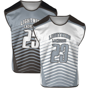 Custom Reversible Sublimated Lacrosse Pinny Sportswear Accessory - Product Image 5