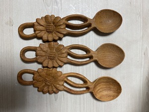 Cuchara de madera con forma de corazón, alta calidad, en Vietnam, otras formas - Product Image 5