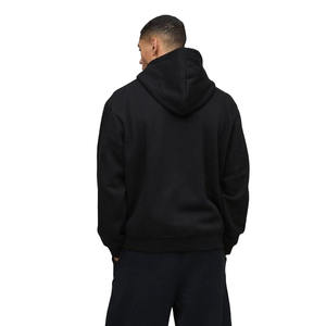 New Edition Oversized Boxy Heavyweight <b>Zip</b>-<b>Up</b> Hoodie for <b>Men</b> <b>Black</b> Colour Trending OEM Service Blank <b>Hoodies</b> - Product Image 5