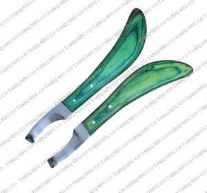 Cuchillo de recorte para el cuidado de pezuñas de herrador de mano izquierda y derecha, producto veterinario para el cuidado de pezuñas de caballos - Product Image 1
