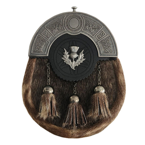 Nouvelle conception 2025, Sporran professionnel en fourrure de lapin, haute qualité, cousu à la main, couleurs unies, accessoire d'instrument de musique, en solde - Product Image 1