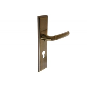 มือจับสำหรับประตูด้านนอก Schaffner Special 92 PZ right-Patina - Product Image 1